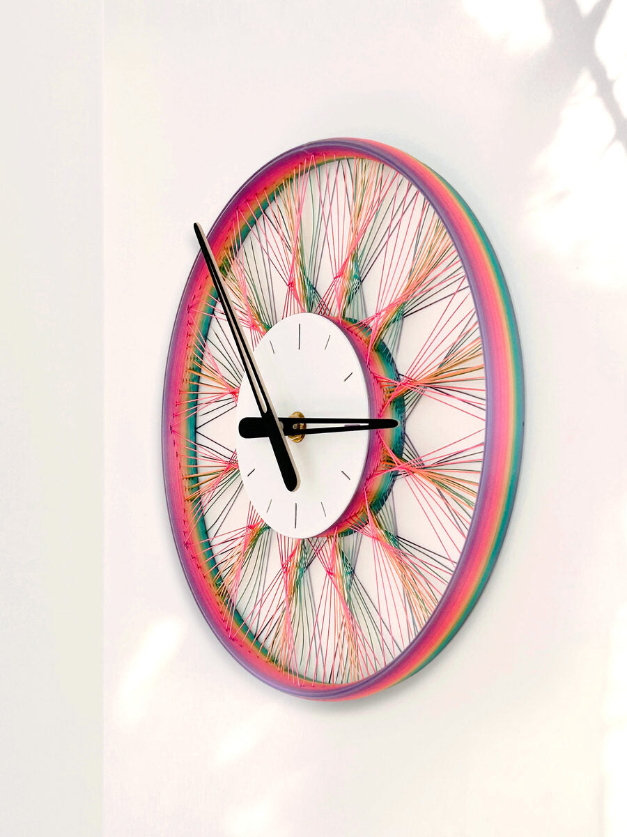 Trama | String Art Wall Clock