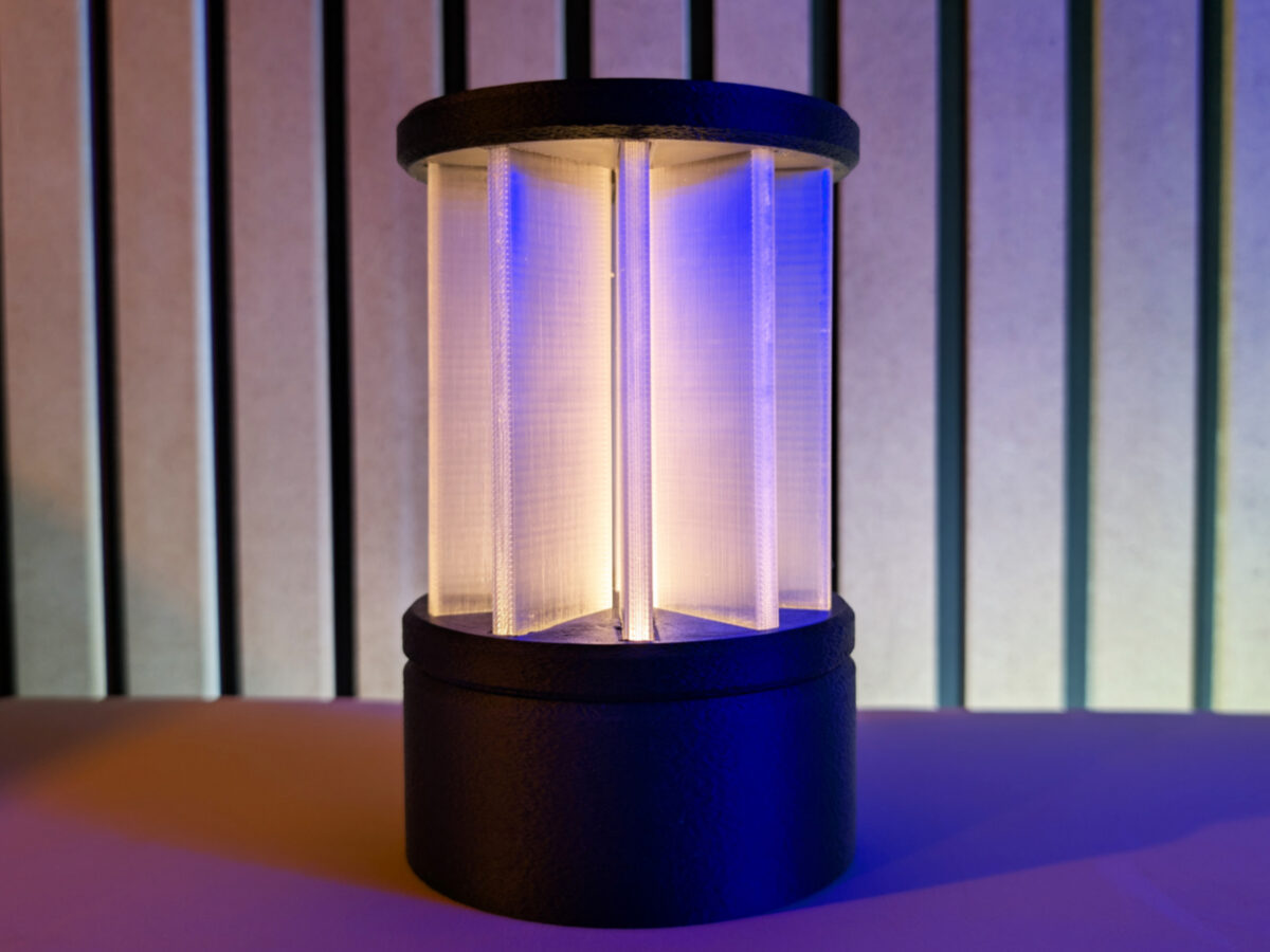 Glass Heart - Desk Lamp