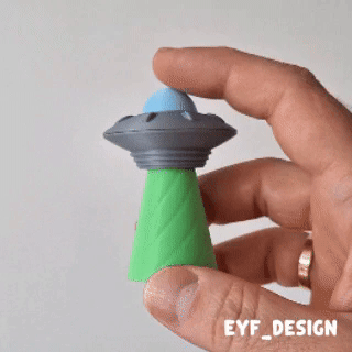 Ufo Clicker Fidet Toy