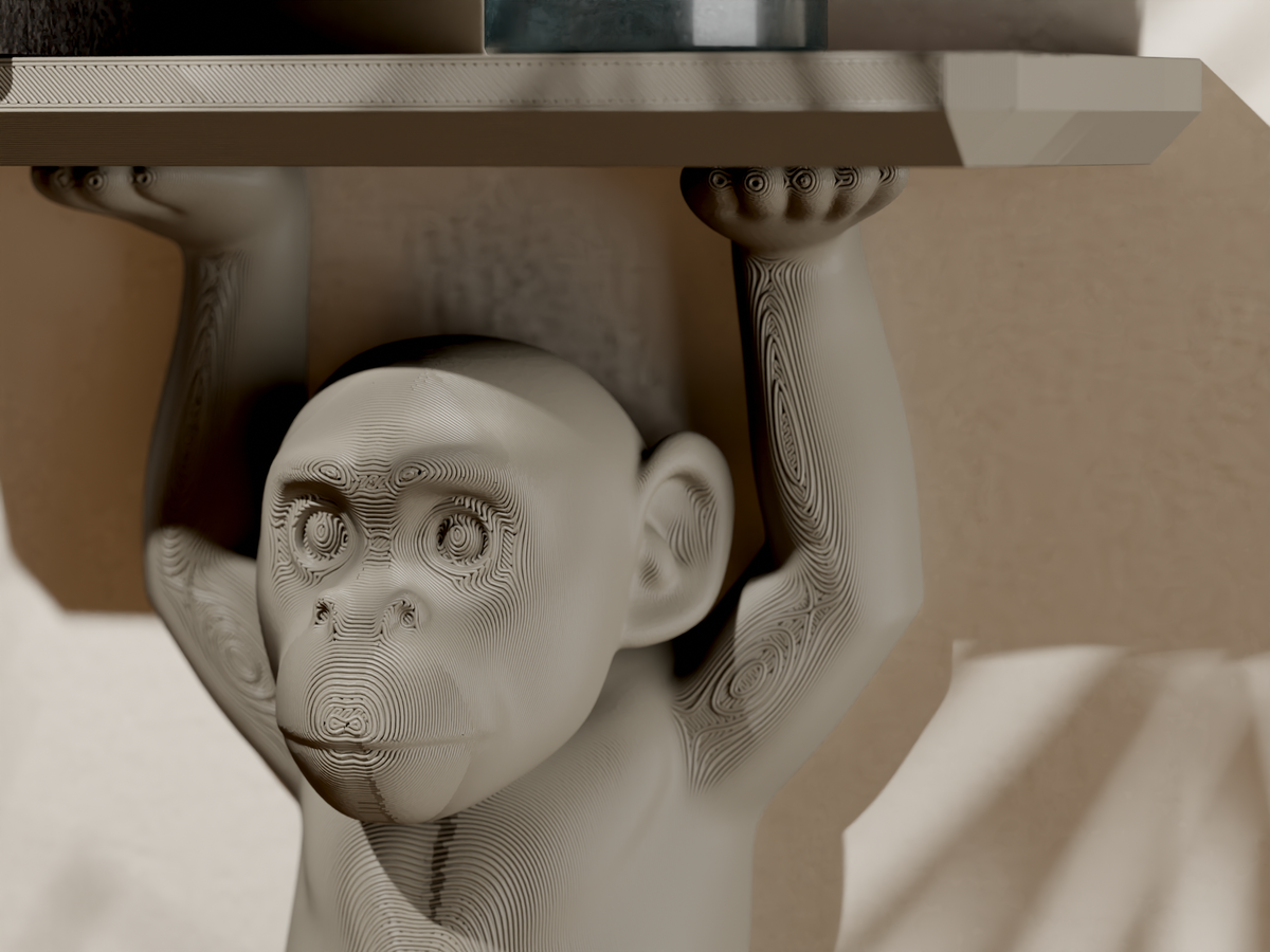 Primate Perch Shelf
