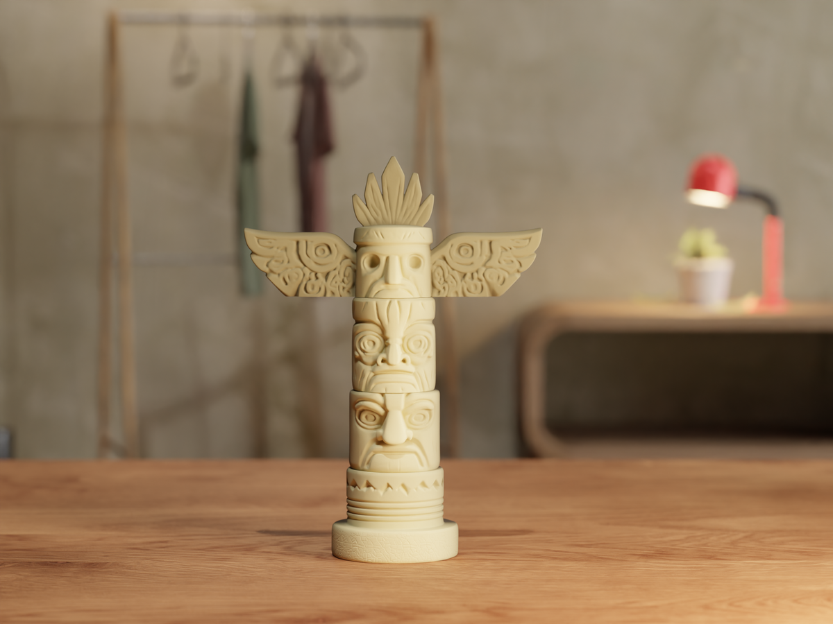Totem Card & Photo Display