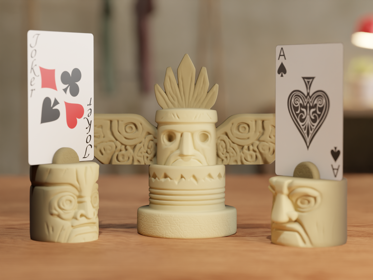 Totem Card & Photo Display