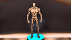 Null Sentinel Sci-Fi Statue, 3D Printed Anatomy Figure
