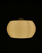 Valo Ripple Mesh Pendant Lampshade, 3D Printed Lighting