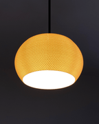 Valo Ripple Mesh Pendant Lampshade, 3D Printed Lighting
