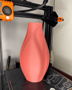 Vanina Ripple-Texture Flower Vase, 3D Printed Boho Decor