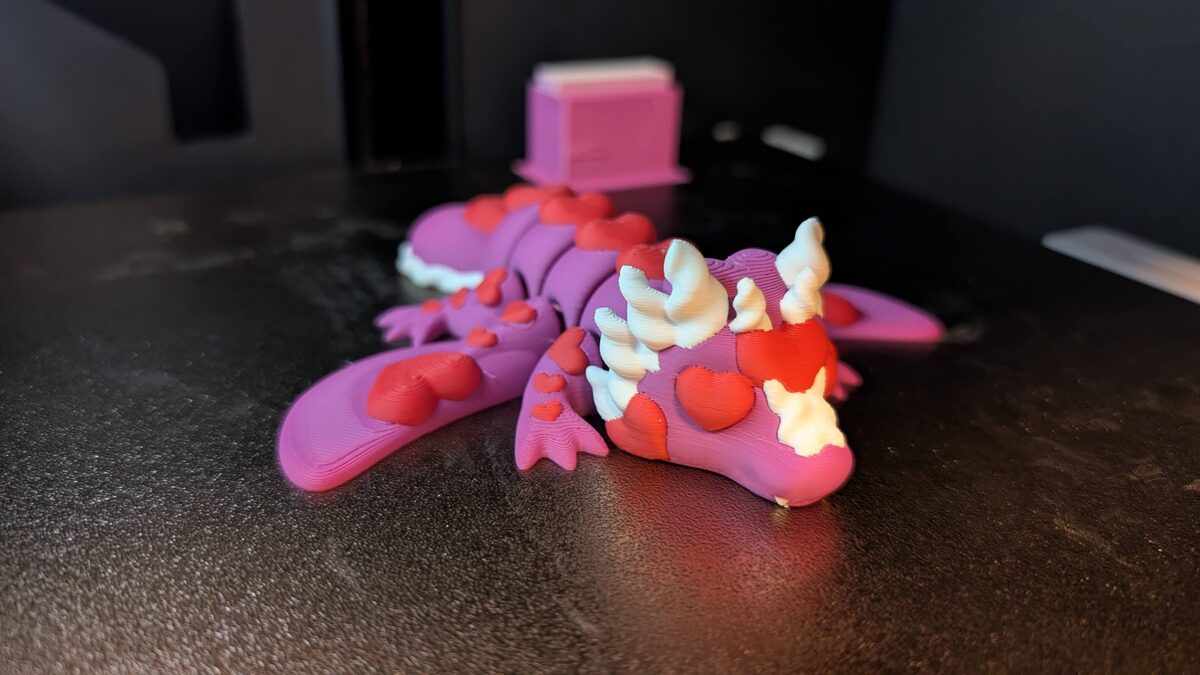 Valentine Dragon - Articulated Figure