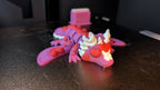 Articulated Valentine Dragon Figure, 3D Printed Heart Dragon