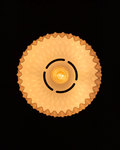 Wavy Lattice Pendant Lamp Shade, 3D Printed Ceiling Light