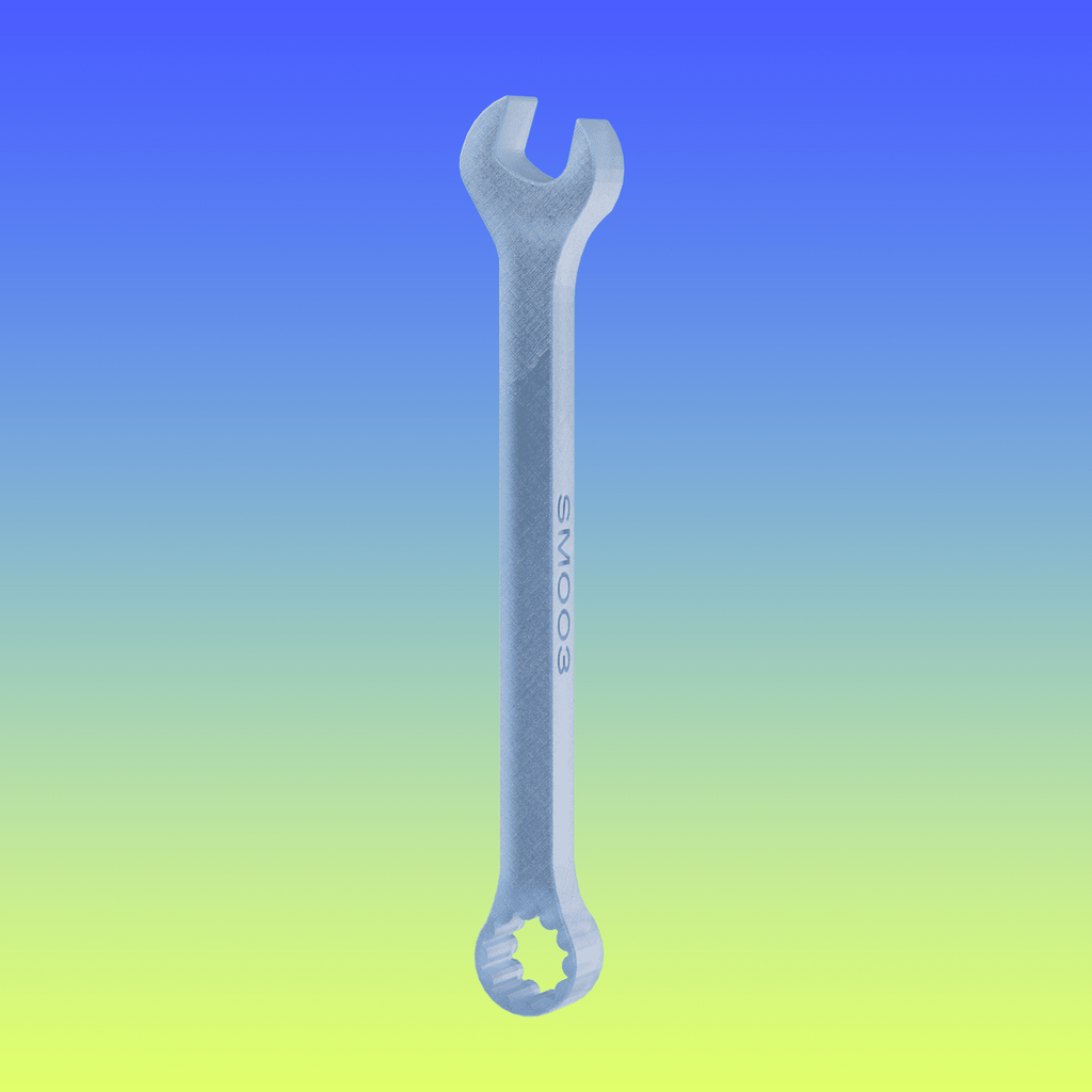 Toy Combination Wrench for Kids, 3D Printed Pretend Play Tool