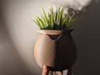 Self-Watering Pebble Planter, 3D Printed Wick Pot