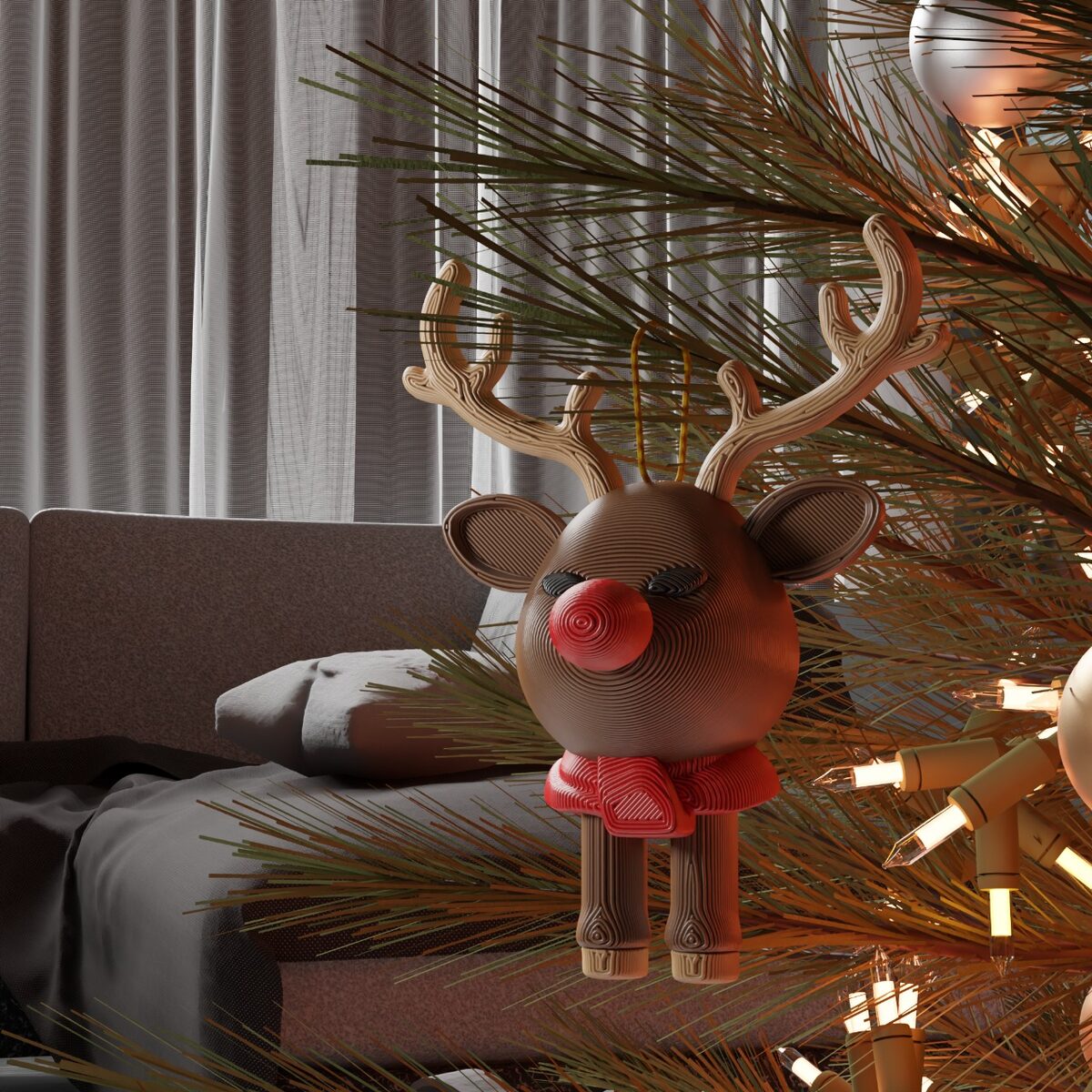 Reindeer Ornament