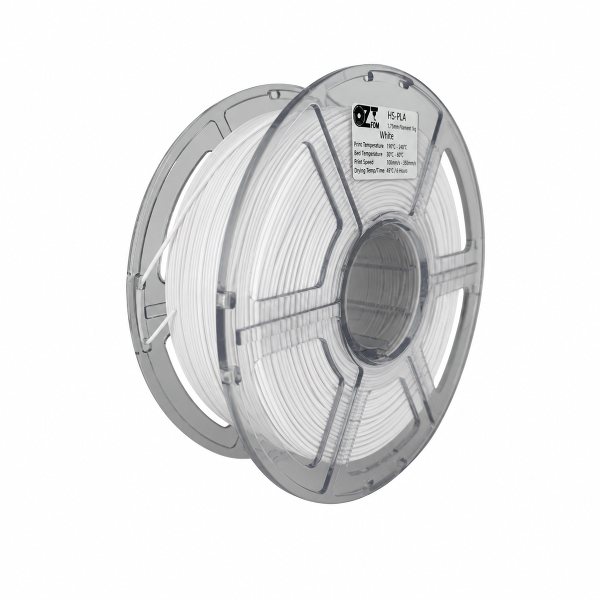 1.75 mm High Speed PLA Filament - 1 KG - OzFDM