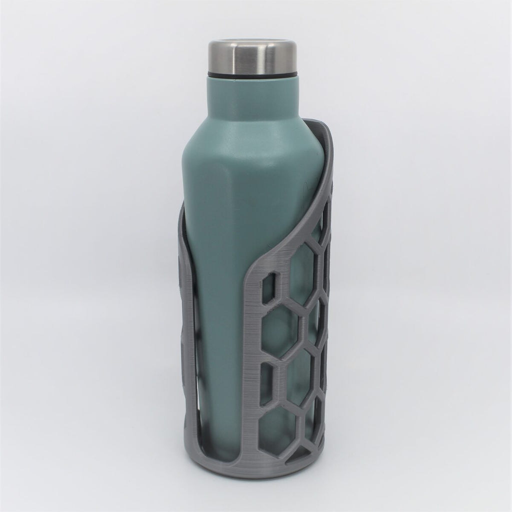 Honeycomb Mesh Bike Bottle Cage, 3D Printed PETG Bicycle Holder
