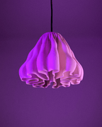 Zoan Coral Pendant Lamp, 3D Printed Sculptural Light Shade