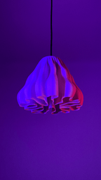 Zoan Coral Pendant Lamp, 3D Printed Sculptural Light Shade