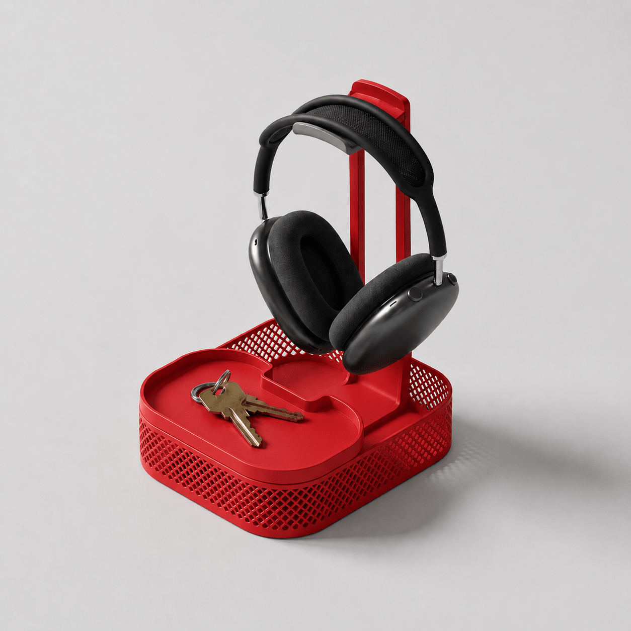 Modular Headphone Stand with Storage Trays - OzFDM