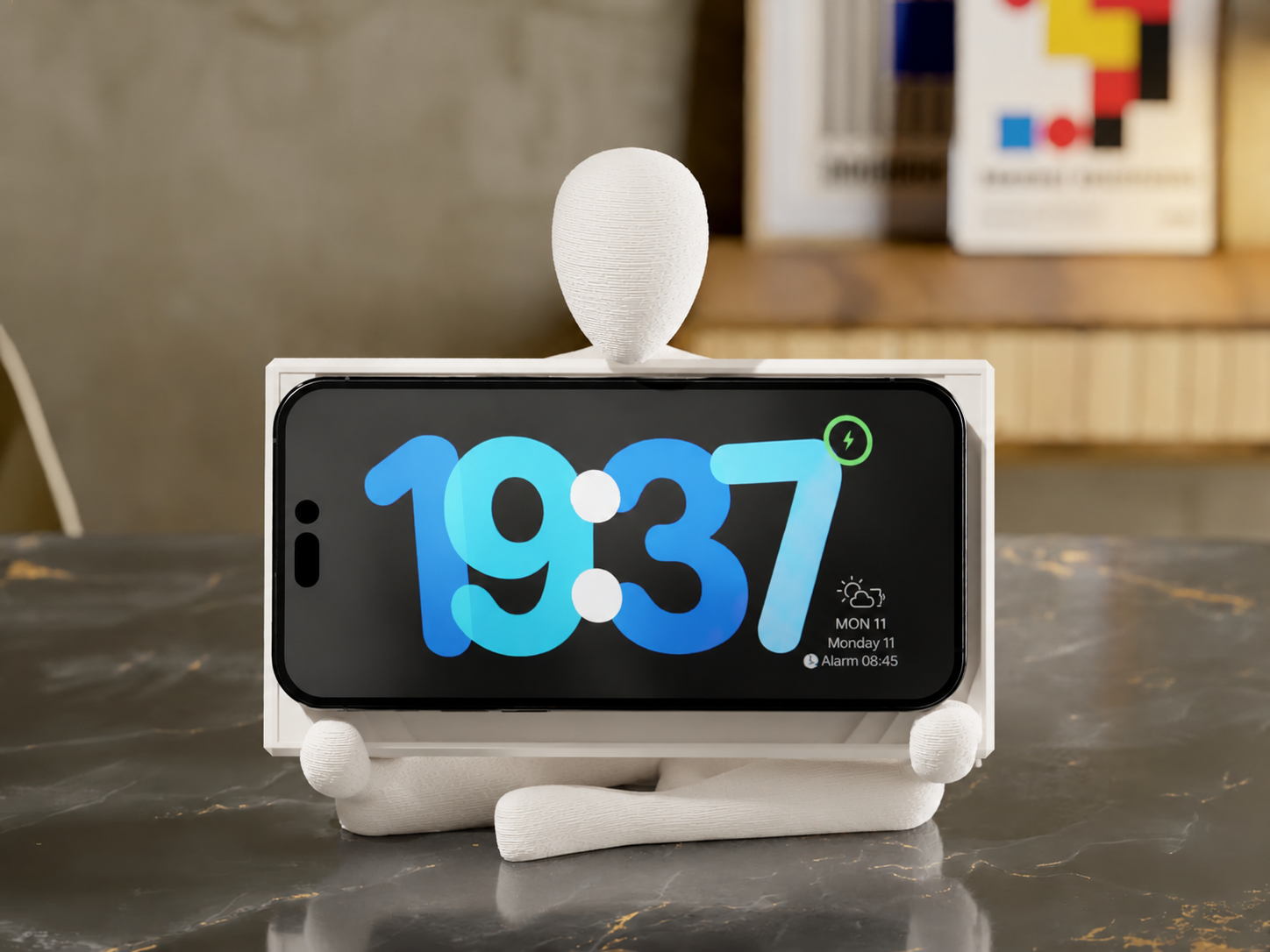 Nobody MagSafe iPhone Figurine Stand