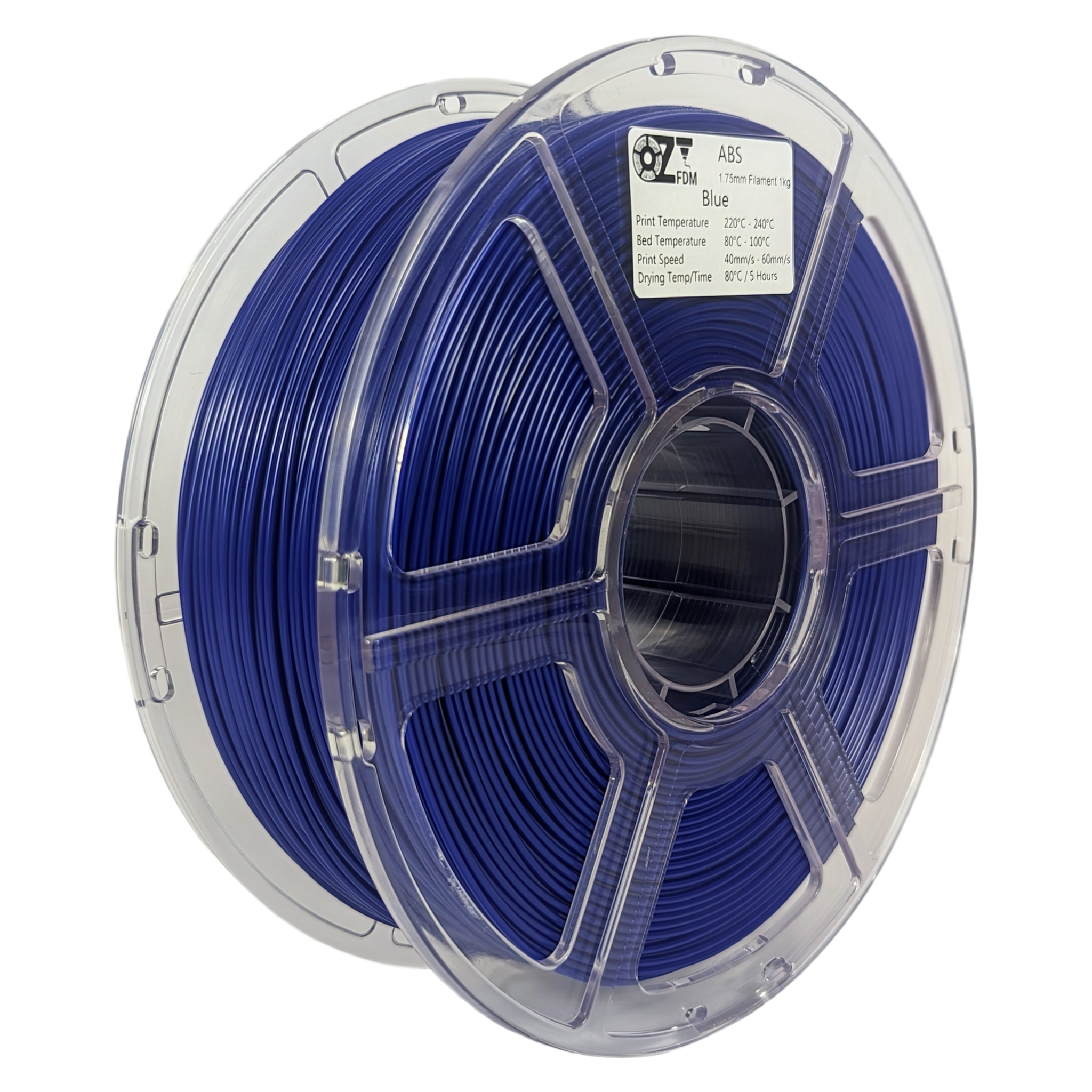 OzFDM ABS+ (ABSpro) 3D Printing Filament 1.75mm 1KG