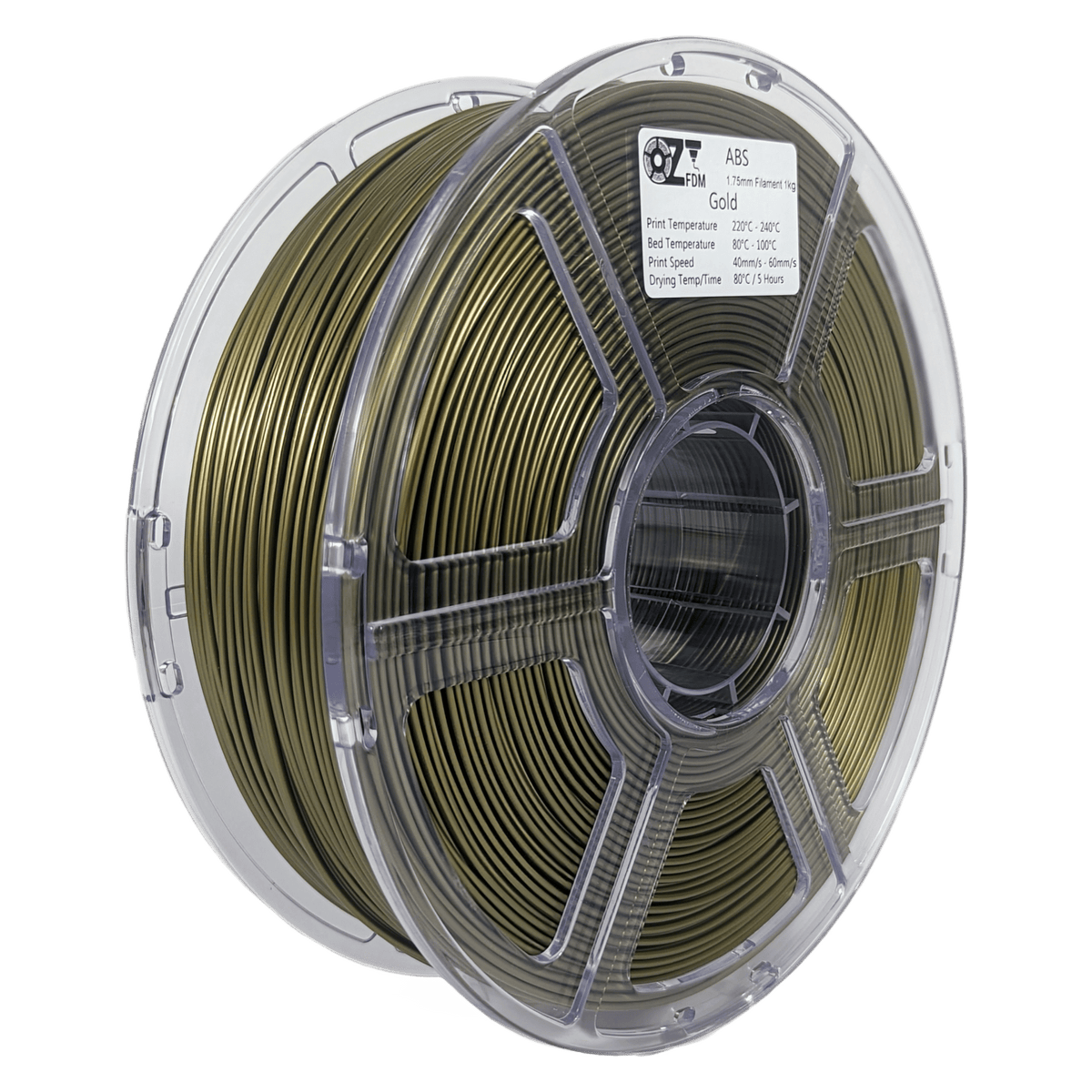 OzFDM ABS+ (ABSpro) 3D Printing Filament 1.75mm 1KG - OzFDM