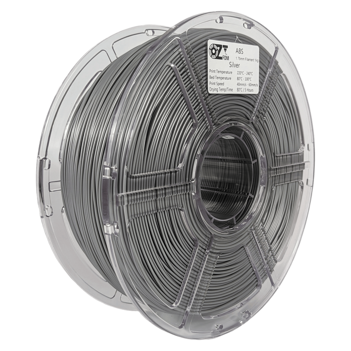 OzFDM ABS+ (ABSpro) 3D Printing Filament 1.75mm 1KG - OzFDM