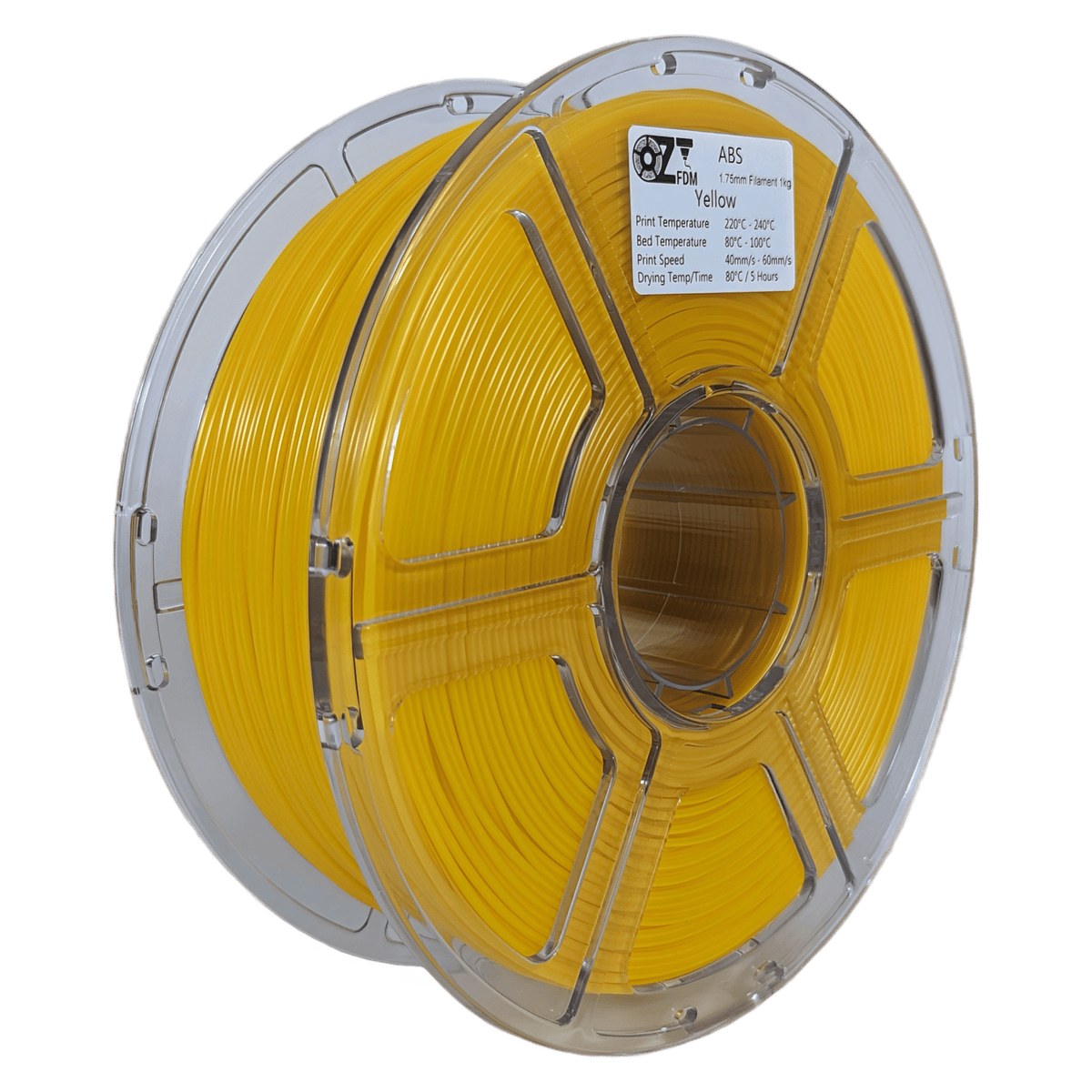 OzFDM ABS+ (ABSpro) 3D Printing Filament 1.75mm 1KG - OzFDM