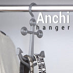 Anchor Belt and Tie Hanger, 3D Printed Closet Organiser