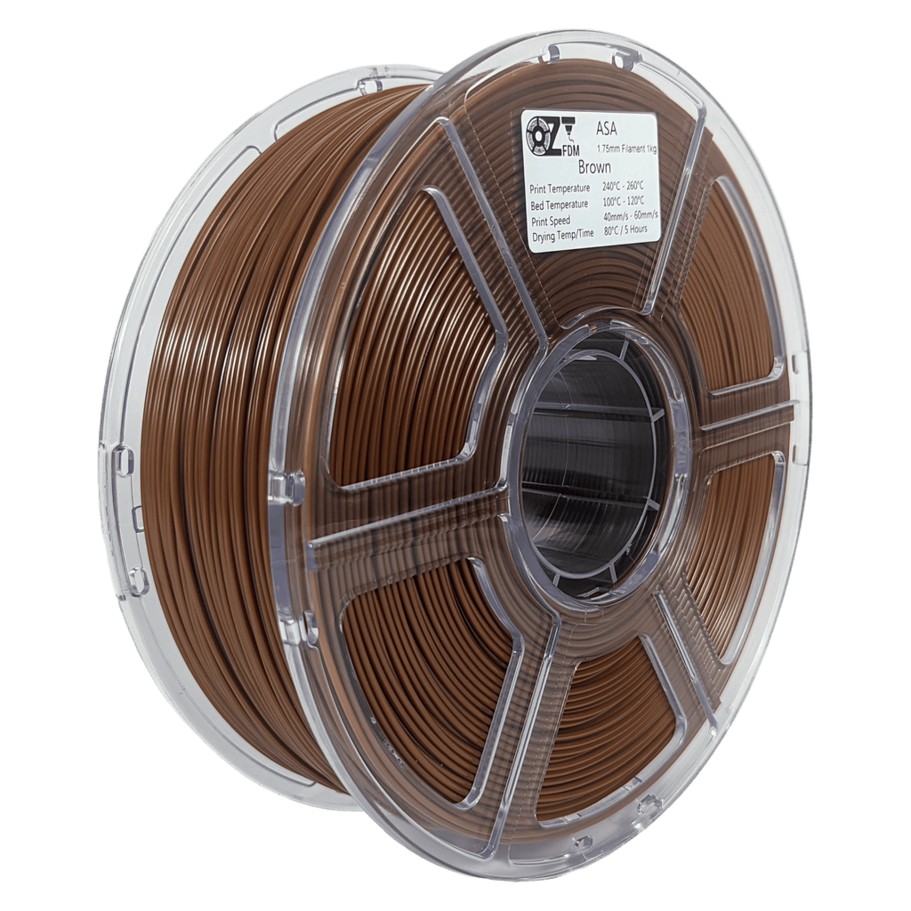 OzFDM ASA 3D Printing Filament 1.75mm 1KG - OzFDM