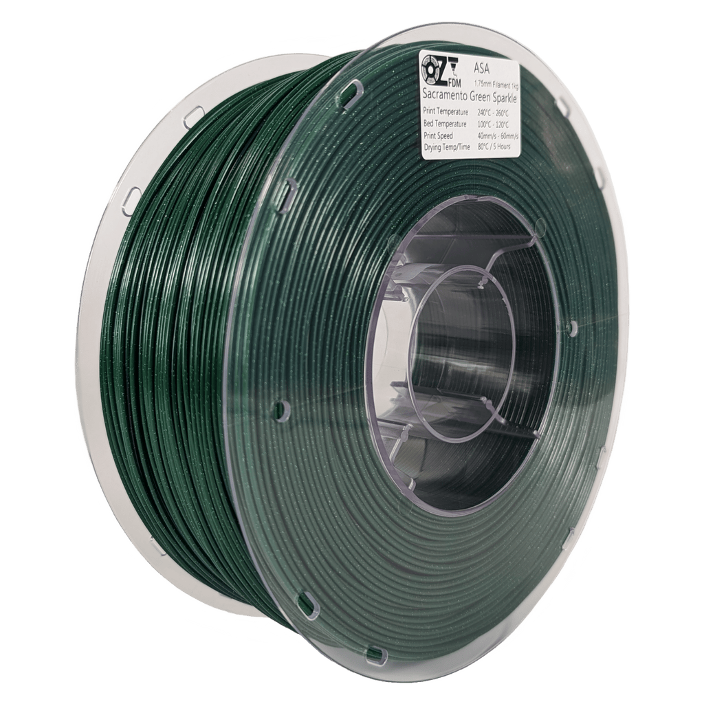 OzFDM ASA Sparkling 3D Printing Filament 1.75mm 1KG - OzFDM