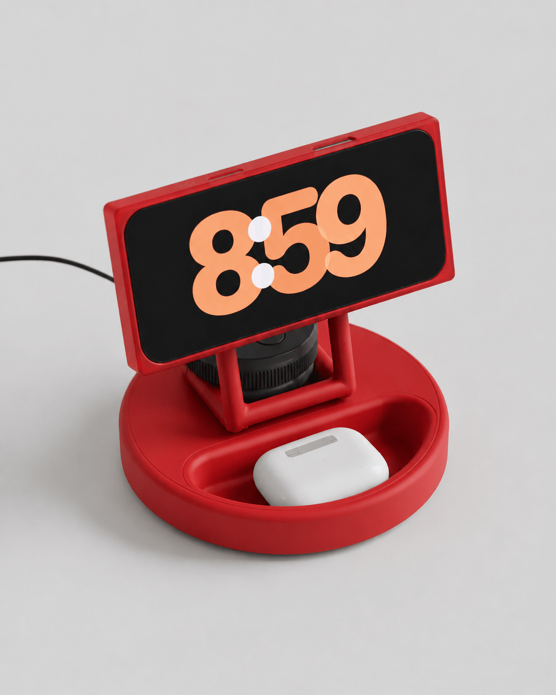 Rotatable MagSafe Bedside Dock Stand