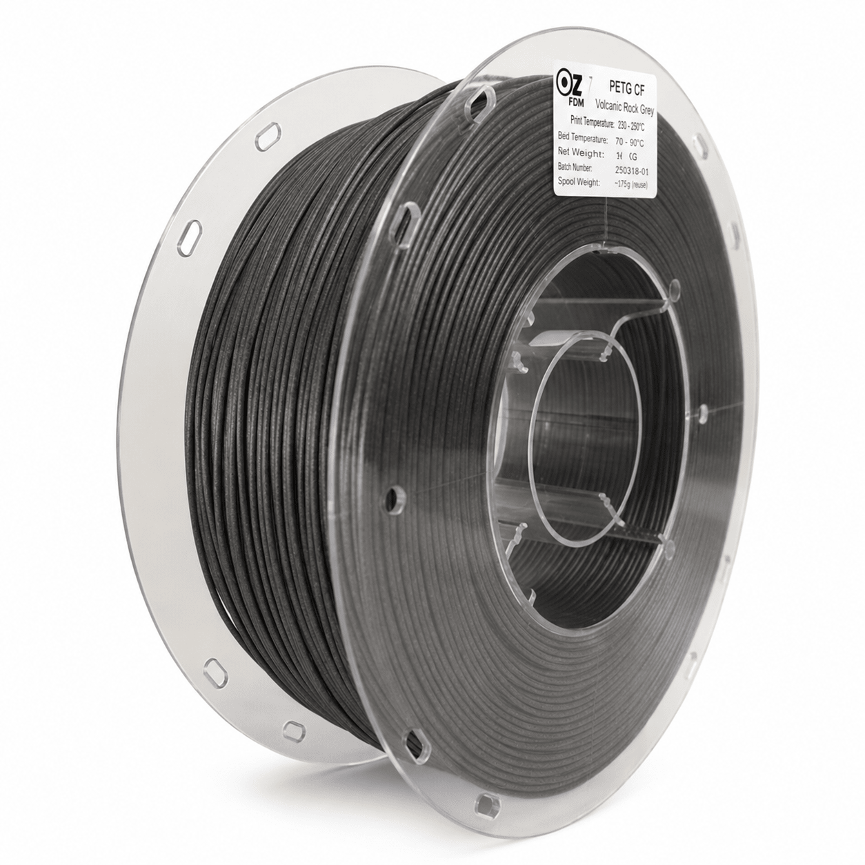 1.75 mm PETG-CF Filament - 1 KG - OzFDM