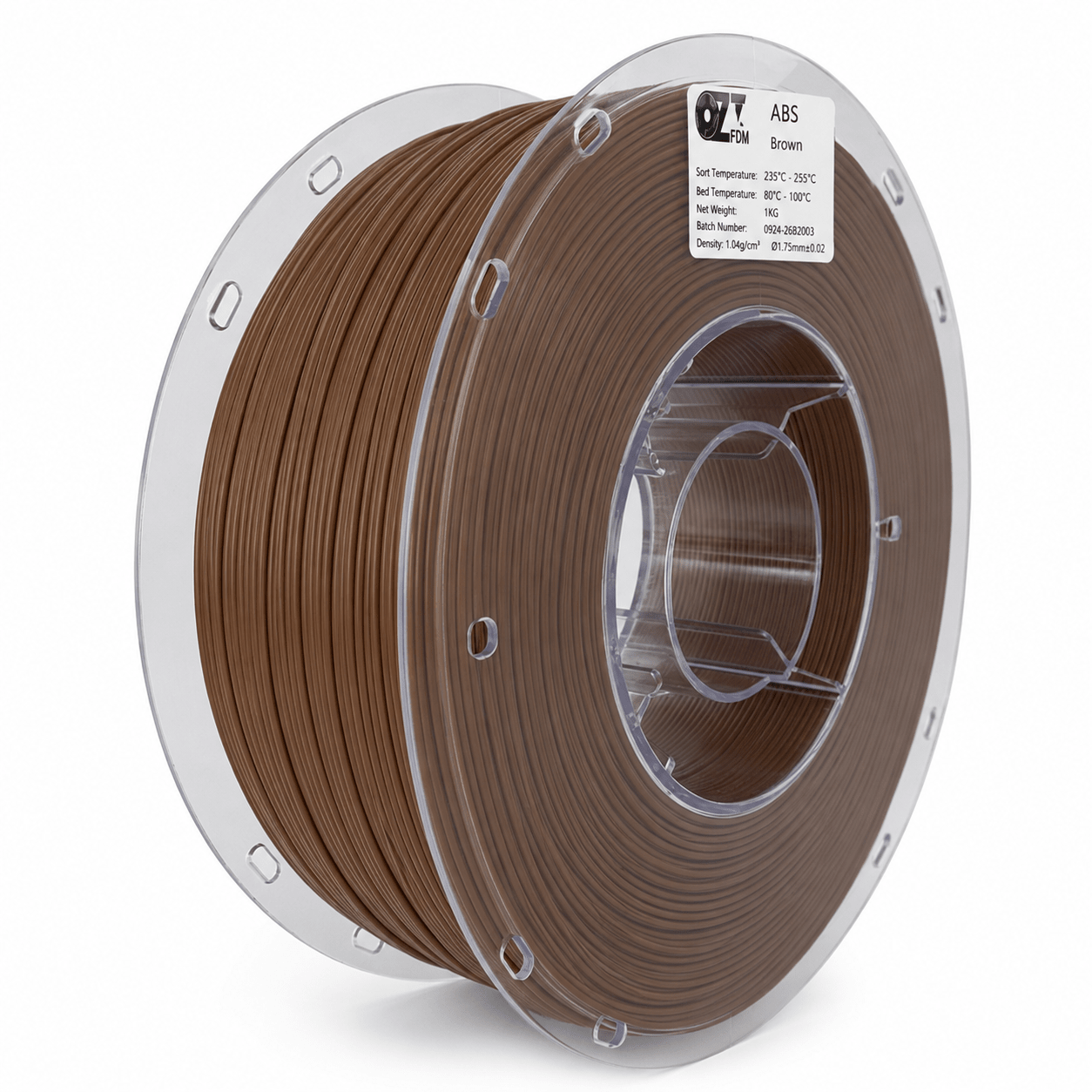1.75 mm ABS Filament - 1 KG - OzFDM