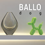 Balloon Dog Sculpture, 3D Printed Dog Statue