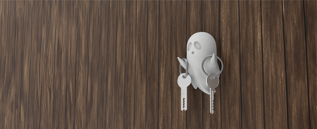 Ghost Key Holder - Halloween Edition