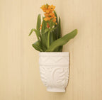 Baron Wall Pot, Baroque Carved Wall Mounted Planter