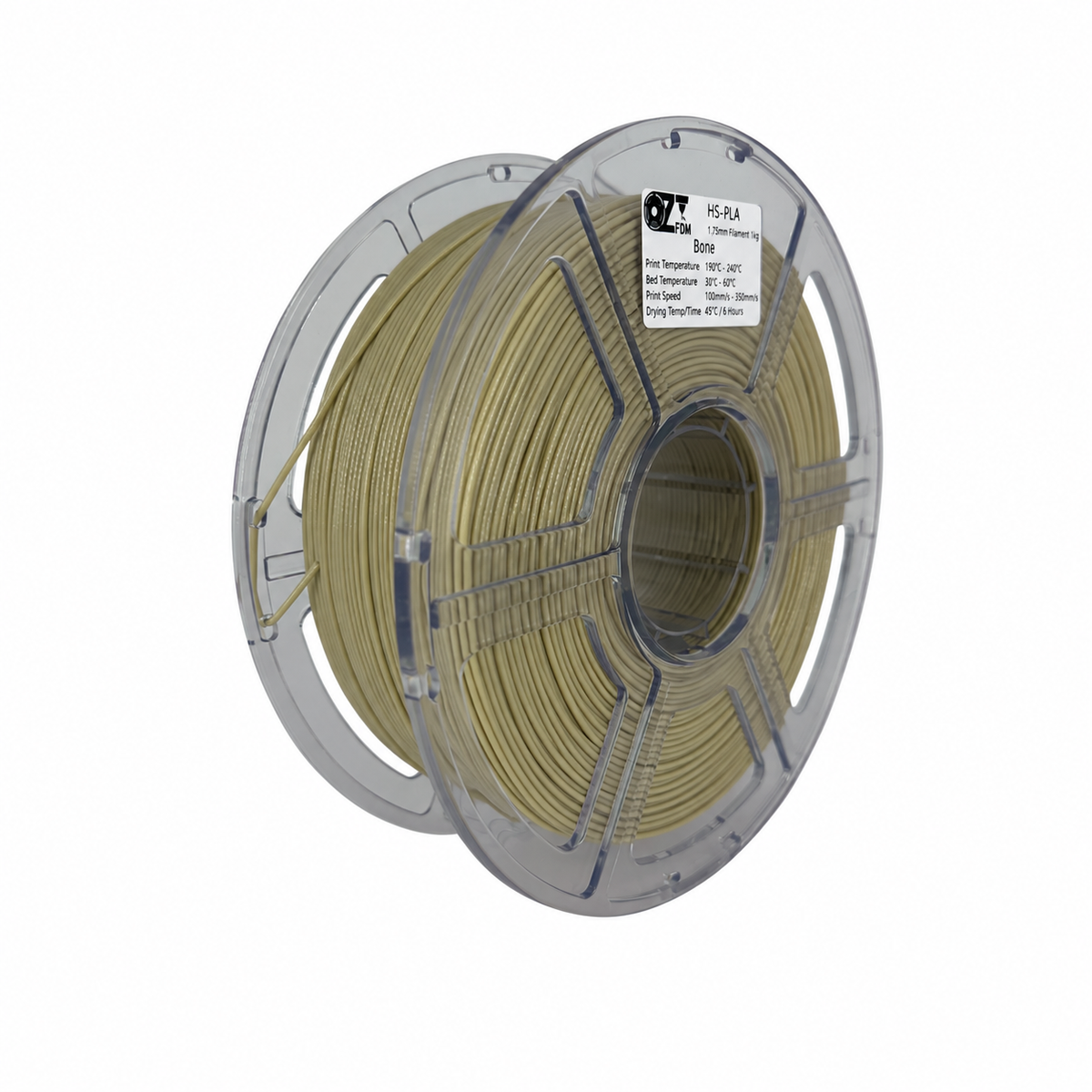 1.75 mm High Speed PLA Filament - 1 KG - OzFDM