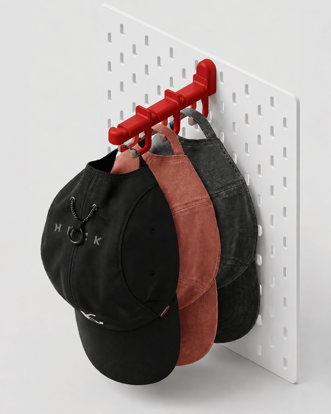Sliding SKADIS Pegboard Hat and Bag Hanger - OzFDM