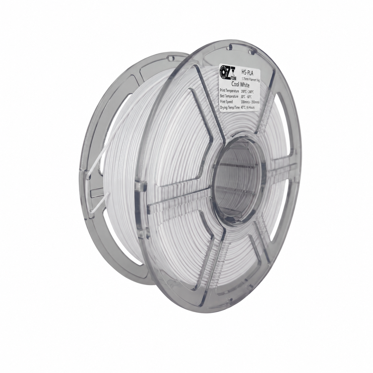 1.75 mm High Speed PLA Filament - 1 KG - OzFDM