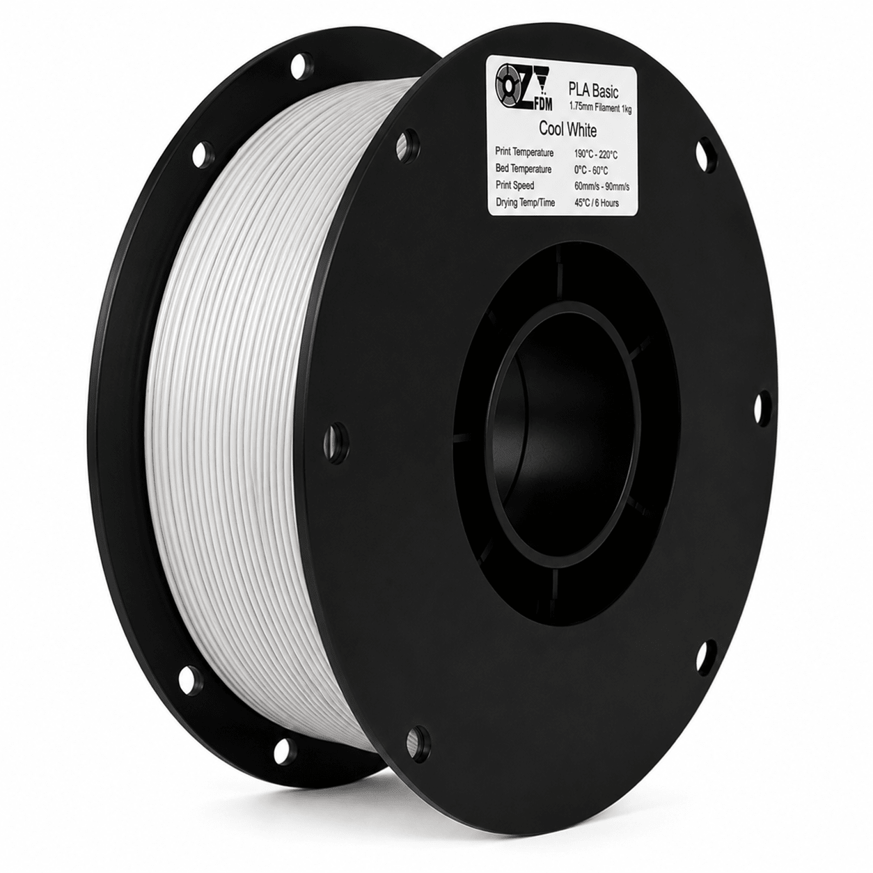 1.75 mm PLA Basic Filament - 1 KG - OzFDM