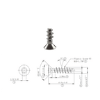 SS304 Thread Forming Screws for Plastics - OzFDM
