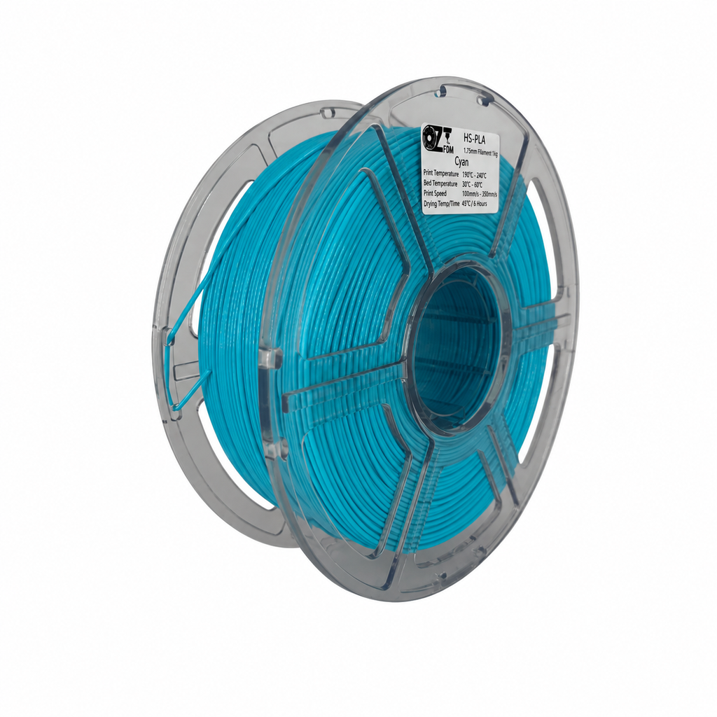 1.75 mm High Speed PLA Filament - 1 KG - OzFDM