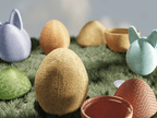 Easter Egg Surprise Box Set, Textured 3D Printed Trinket Boxes
