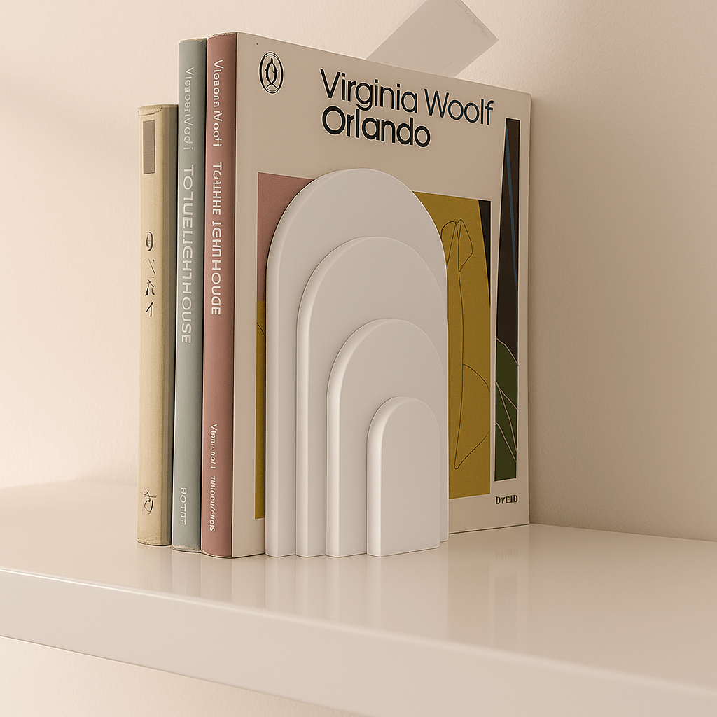 Minimal Arch Bookend and Shelf Organiser - OzFDM