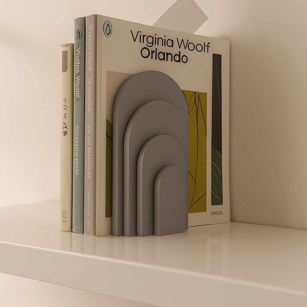 Minimal Arch Bookend and Shelf Organiser - OzFDM
