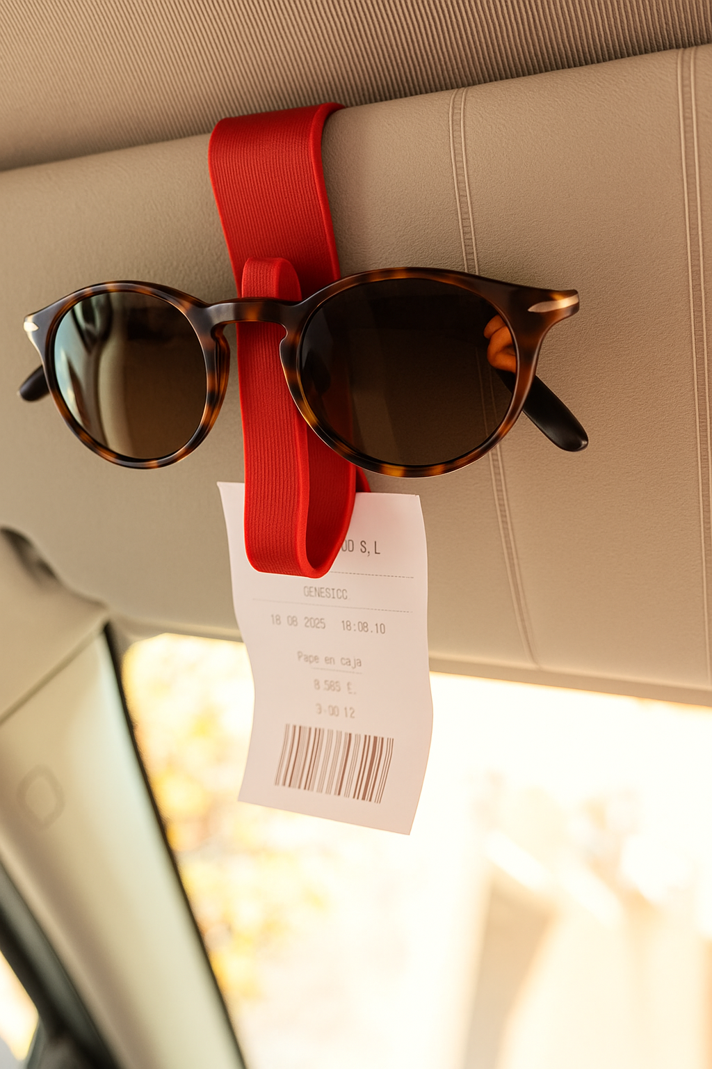 Nose Shaped Holder Clip for Car Visor