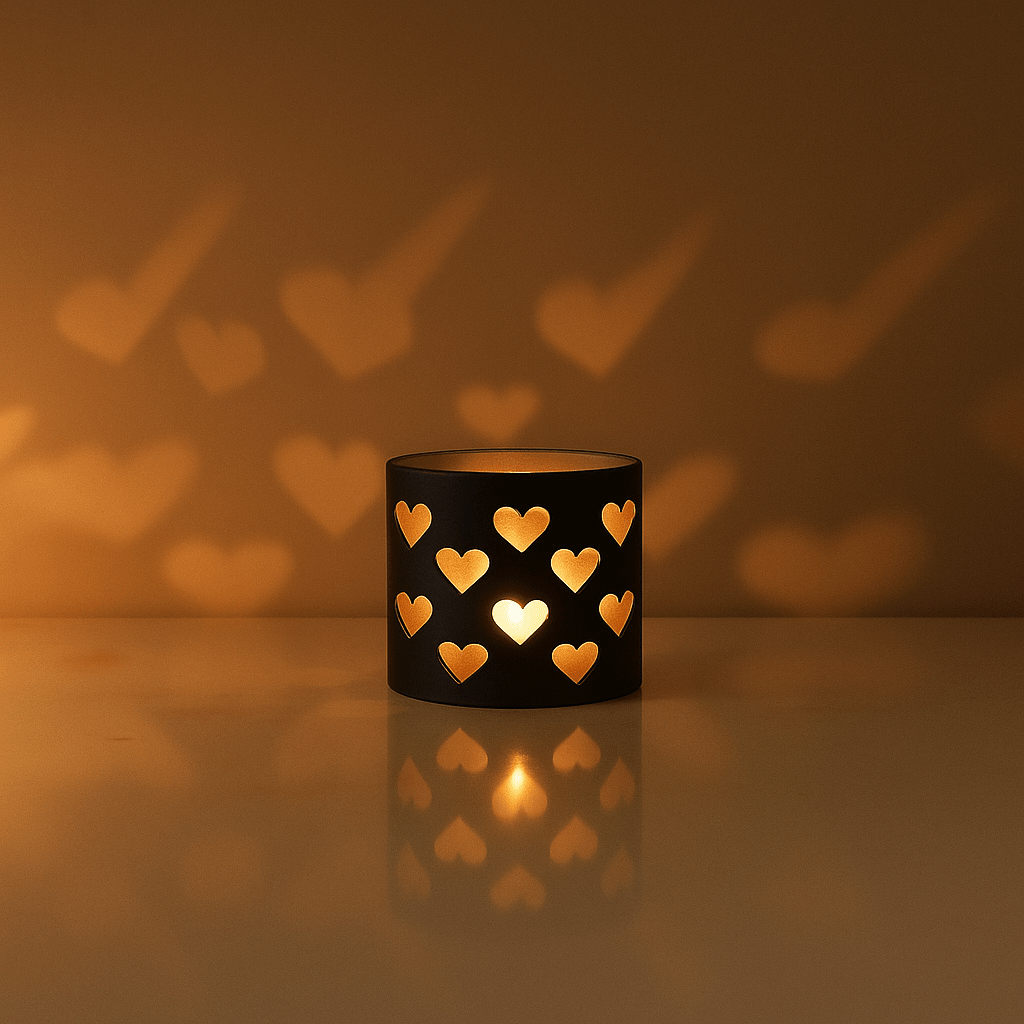 Heart Tealight Candle Holder - OzFDM