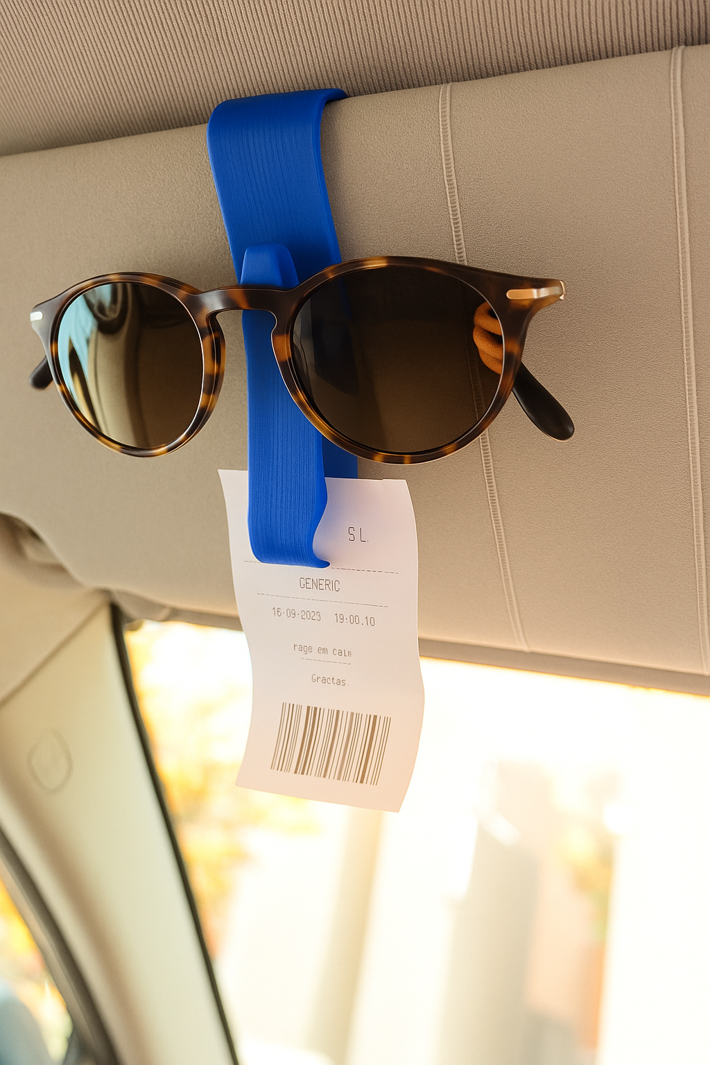 Nose Shaped Holder Clip for Car Visor