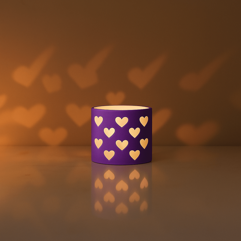 Heart Tealight Candle Holder - OzFDM