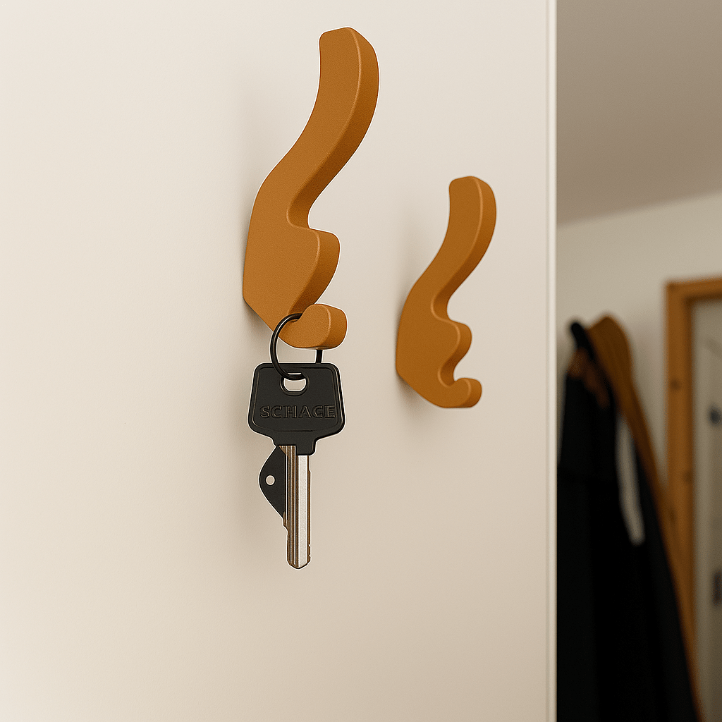 Squirrel Wall Hook Key Holder
