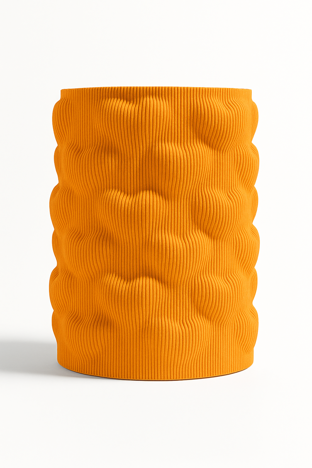 Ripple Hearts Textured Decorative Vase